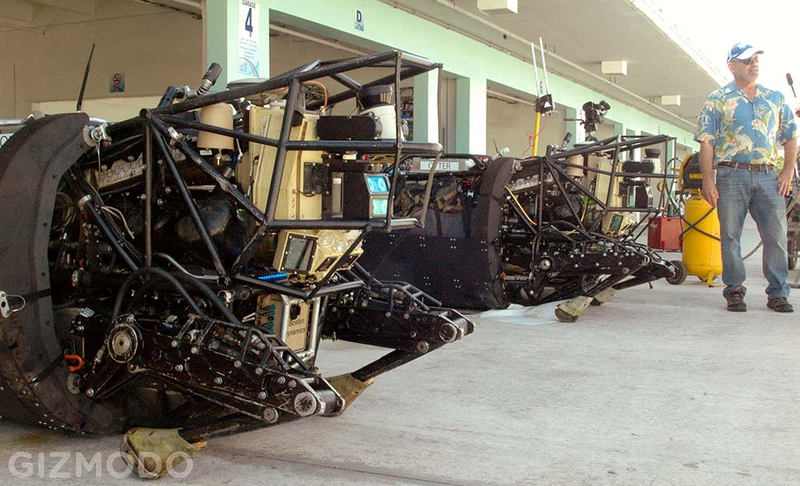 Illustration for article titled On Site at the Machine Olympics of DARPA's Robotics Challenge